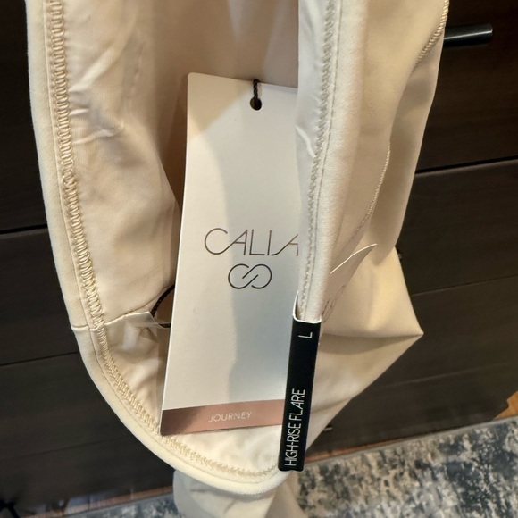 NWT CALIA Women's Sculpt Flare Leg Pants - Chantilly Size L - Picture 8 of 10